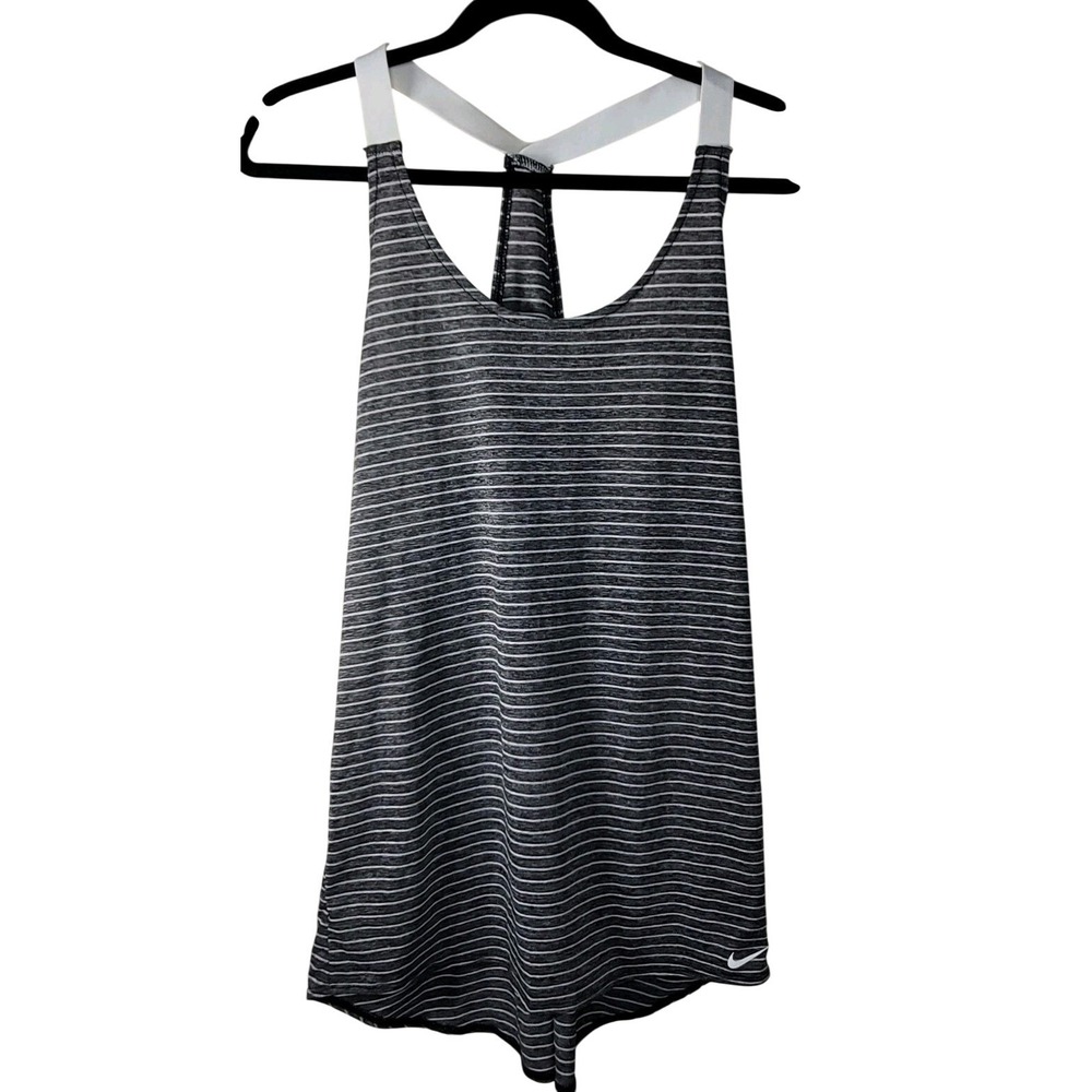 Nike Swim Racerback Cover-Up Dress Women's Size Medium Summer Beach Vacation‎